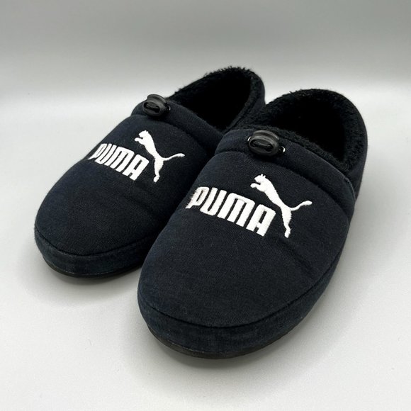 Puma Tuff Moccasin Jersey Slippers, Black - Picture 2 of 6